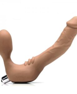 Tantus Real Strapless Slim Strap-on Honey