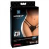 Hookup Crotchless Pleasure Pearls Black Fits Size S-l