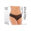 Barely Bare Double Window Panty Black O/s