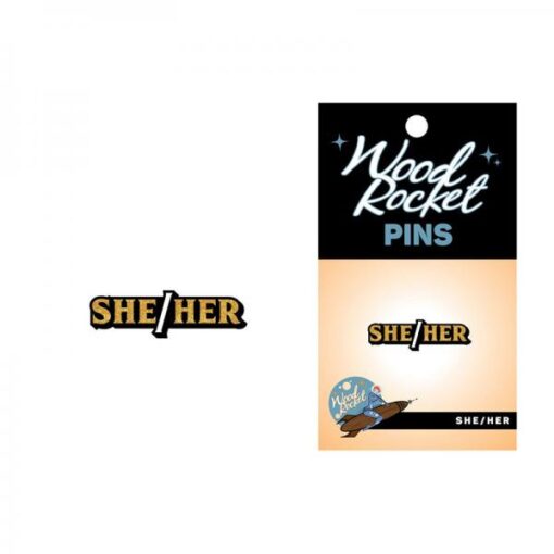 Pronoun She/her Pin