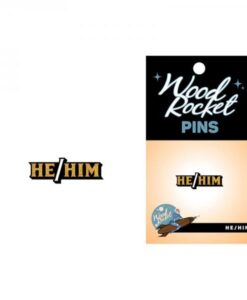 Pronoun He/him Pin