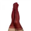 Kixies Holly Cranberry Sparkle Thigh-high Stockings Size C