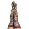 Kixies Alex Camouflage Thigh-high Size D