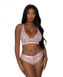 Magic Silk Seabreeze Cami & Short Set Blush  L/xl
