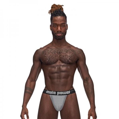 Mp Sexagon Micro V Thong Gray S/m