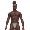 Mp Sexagon Micro V Thong Gray L/xl