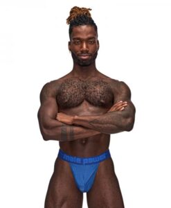 Mp Sexagon Micro V Thong Royal L/xl