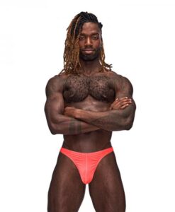 Mp Barely There Bong Thong Coral S/m