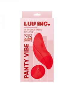 Luv Inc Pv72 Panty Vibe Red