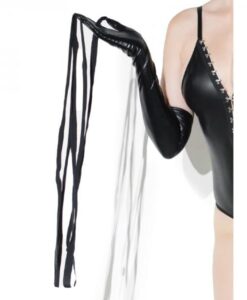 Wetlook Gloves With Whips Black Os