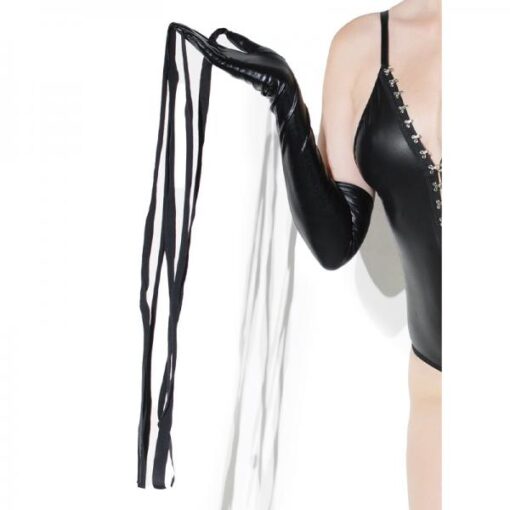 Wetlook Gloves With Whips Black Os