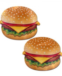 Pastease Burger: Delicious Cheeseburger Nipple Pasties