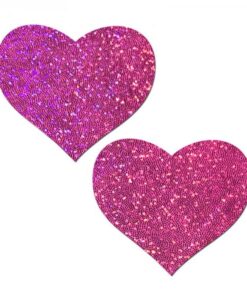 Pastease Love: Bubblegum Pink Hearts Nipple Pasties