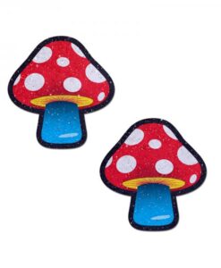 Pastease Mushroom: Colorful Shroom Nipple Pasties