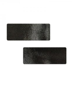 Pastease Matte Black Bar Nipple Pasties
