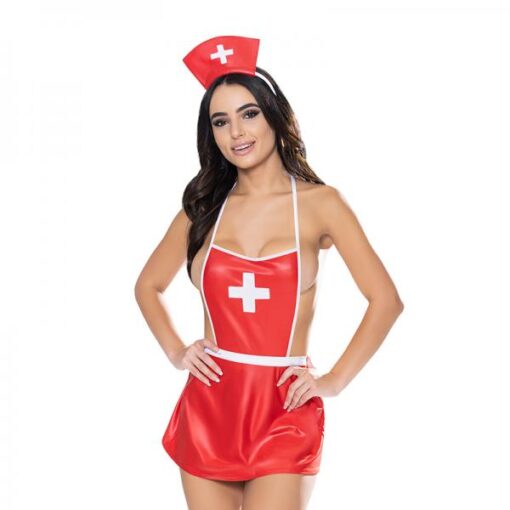 Magic Silk Dress Up Sexual Healing Costume Red S/m