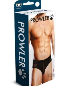 Prowler Black Mesh Open Brief Md