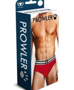 Prowler Red/white Open Brief Lg