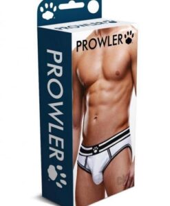 Prowler White/black Open Brief Sm