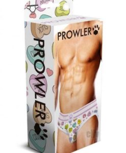 Prowler Candy Hearts Briefs Xl Wht