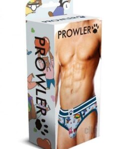 Prowler Bears W/hearts Brief Lg Blu