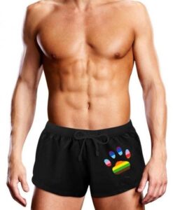 Prowler Swim Blk Oversize Paw Trunk Xl
