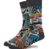 Prowler Comic Book Socks Multicolor