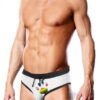 Prowler Swim Wht Oversize Paw Brief Lg