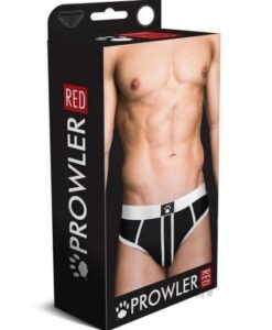 Prowler Red Ass Less Brief Wht Lg