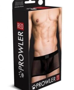 Prowler Red Fishnet Assless Trunk Blk Md