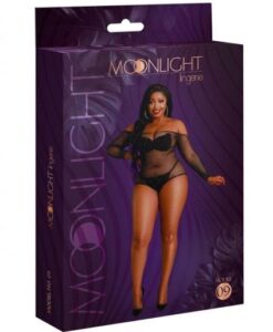 Moonlight Plus Model 09 Bodystock Black