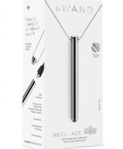 Le Wand Vibrating Necklace Silver
