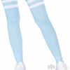Athlete Thigh Hi 3 Stripe Top Os Lt Blu