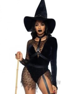 Crafty Witch 3pc Lg  Black