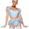 Glass Slipper Cinderella 4pc Xs Blu