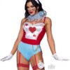 Wonderland White Rabbit 4pc Xs