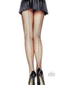 Lycra Indust Net Hose Seam Back Os Blk