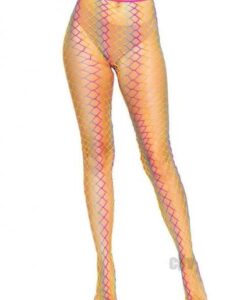 Ombre Rainbow Woven Tights Os