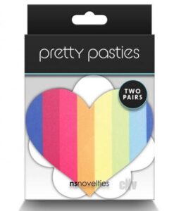 Prety Pasties Pride Heart N Flower