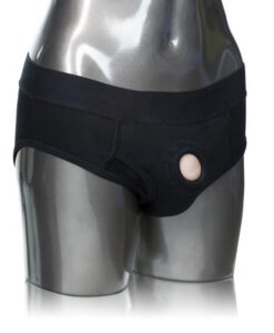 Packer Gear Black Brief Harness L/XL