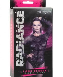 Radiance Long Sleeve Body Suit Black