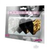 Peekaboo Reversible Sequin Heart Blk/gld