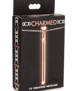 Charmed 7x Vibrating Necklace Rose Gold