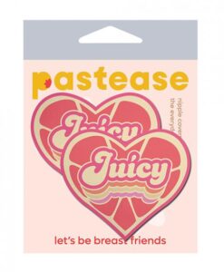 Pastease Premium Retro Heart Juicy - Pink Grapefruit O/s