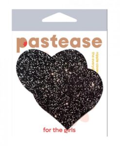 Pastease All Sparkle Heart - Black O/s