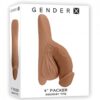 Gender X 4" Packer - Tan