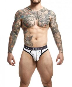 Male Basics Sexy Pouch Thong Confetti Lg