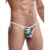 Male Basics Sinful Hipster Music T Thong G-string Print Xl