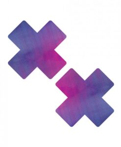 Neva Nude Chameleon Color Changing X Factor Pasties - Pink/purple