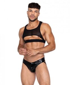 Voyeur Harness Black Md